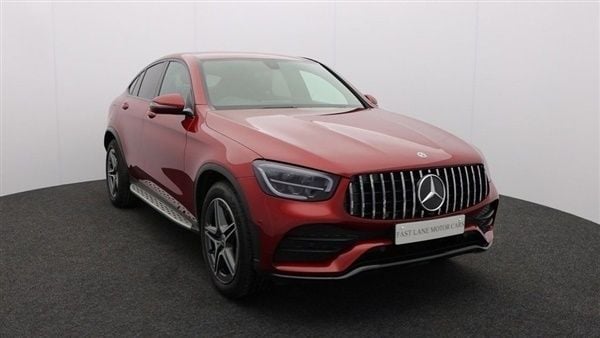 Red Used 2019 Mercedes GLC220 AMG line Coupe | £25,995 (Fair price) - Image 1/1