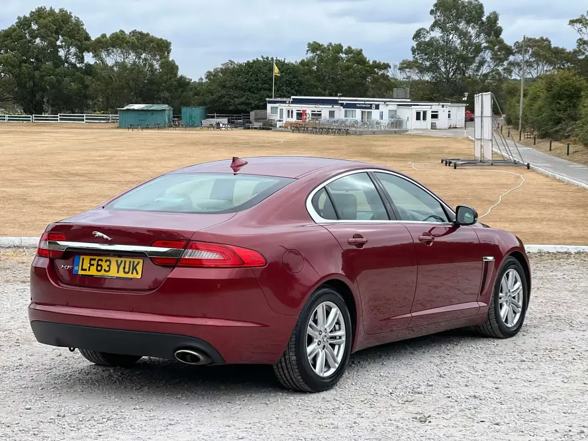Used Jaguar XF Luxury 2013 Red Sedan