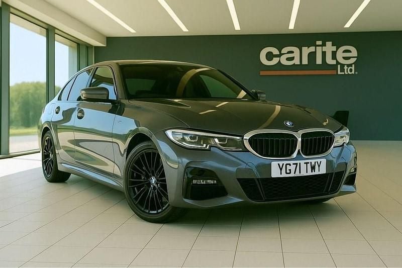 Grey Used 2021 BMW 318 M Sport Sedan | £18,495 (Fair price) - Image 1/2