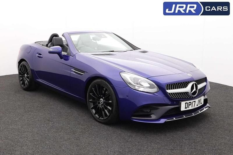 Blue Used 2017 Mercedes SLC250 AMG line Cabriolet | £12,100 - Image 1/4