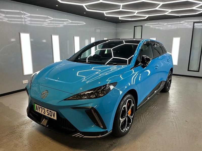 Used MG MG3 106 HP (77 kW) 2023 Blue Hatchback