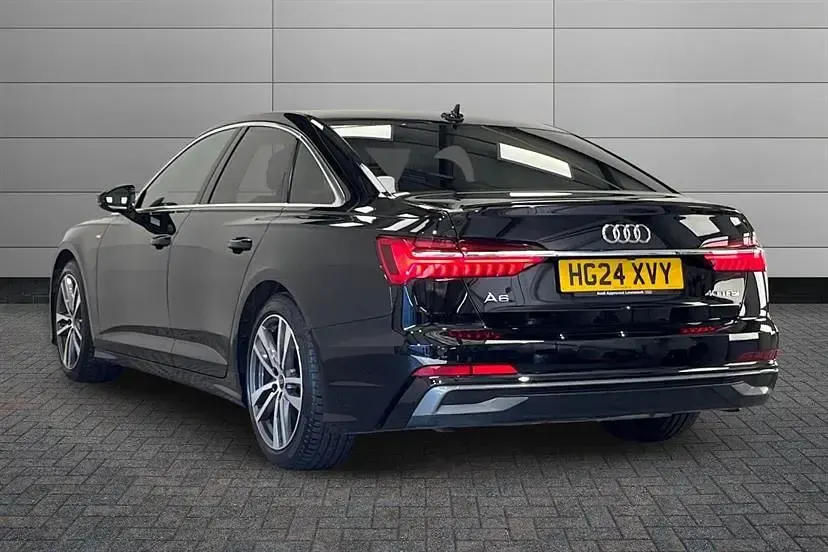 Used Audi A6 S-Line 204 HP (150 kW) 2024 Black Sedan
