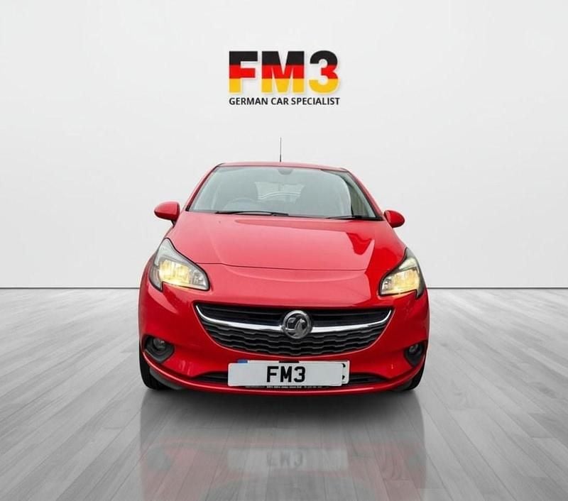 Used Vauxhall Corsa Excite 90 HP (66 kW) 2015 Red Hatchback