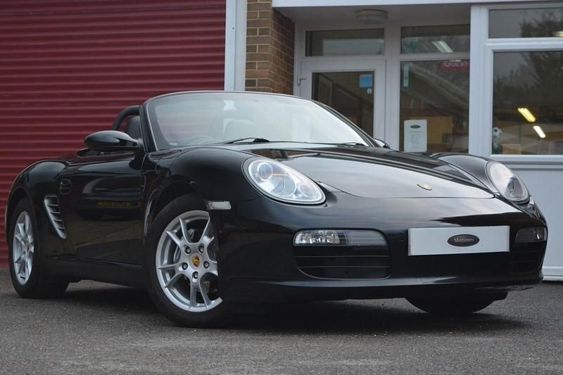 Used Porsche Boxster 2005 Black Cabriolet