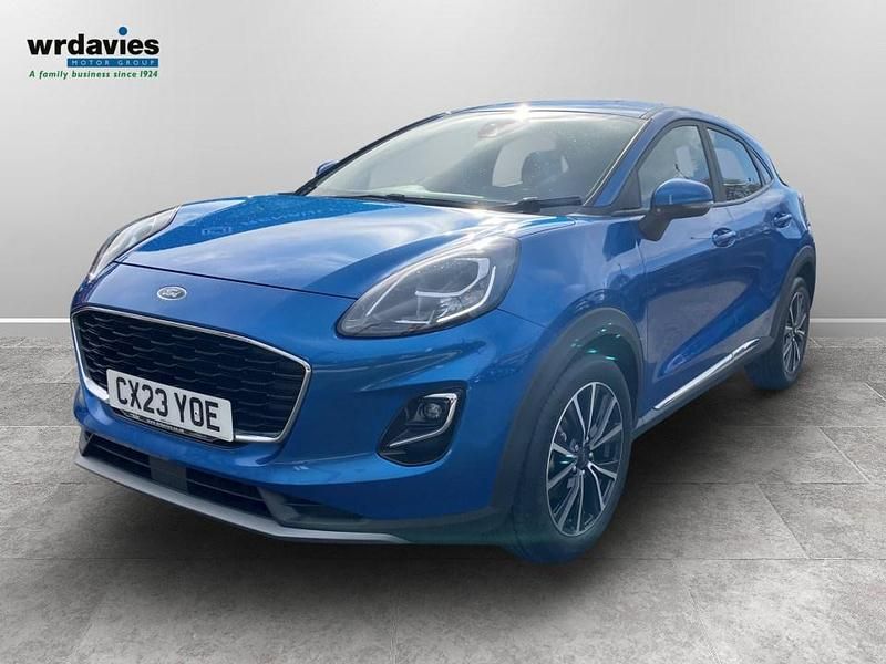 Used Ford Puma Titanium 155 HP (114 kW) 2023 Desert island blue SUV