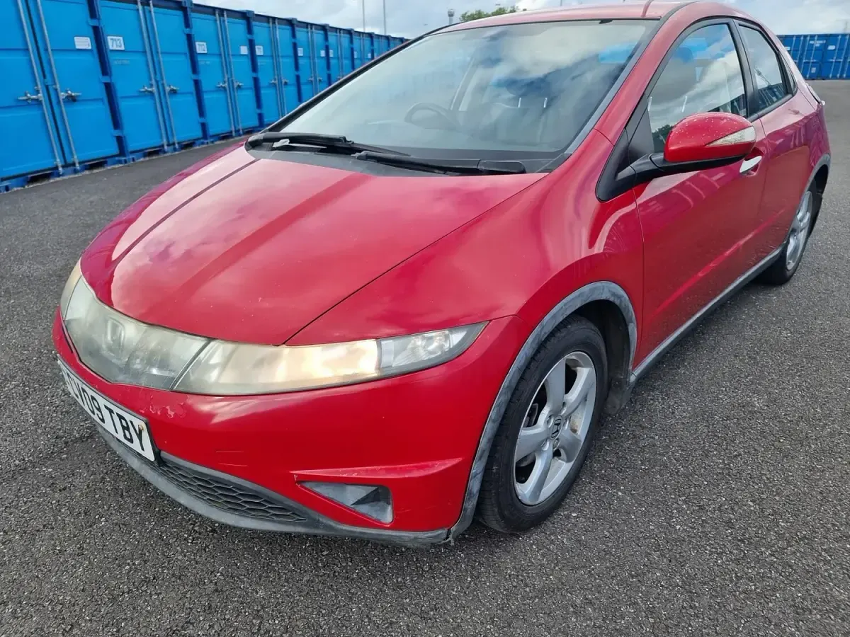 Used Honda Civic SE 2009 Red Hatchback