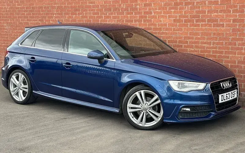 Begagnad Audi A3 Sportback S-Line 150 HK (110 kW) 2015 Halvkombi