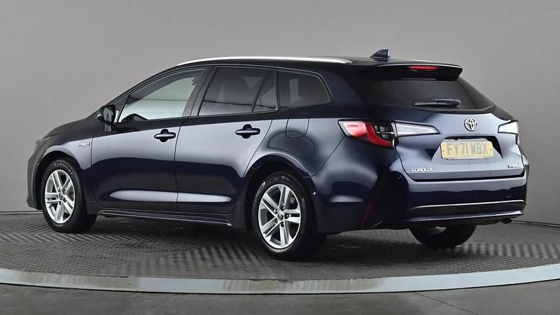 Used Toyota Corolla 122 HP (89 kW) 2021 Blue Estate