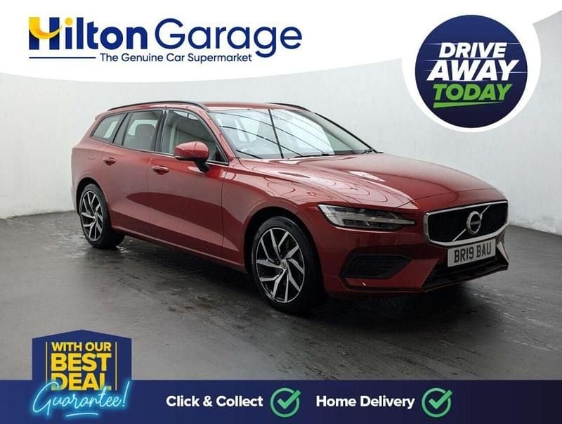 Used Volvo V60 Momentum 250 HP (183 kW) 2019 Red Estate