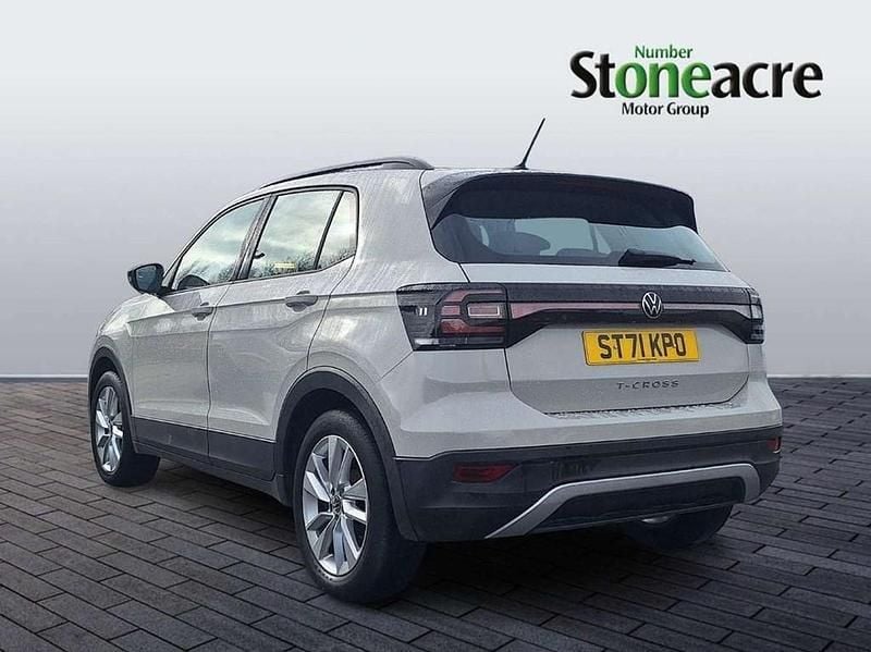 Used VW T-Cross SE 110 HP (80 kW) 2021 Grey SUV