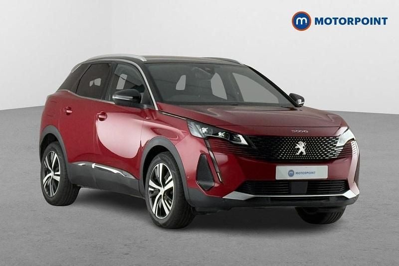 Red Used 2021 Peugeot 3008 GTi Hatchback | £16,599 (Fair price) - Image 1/4