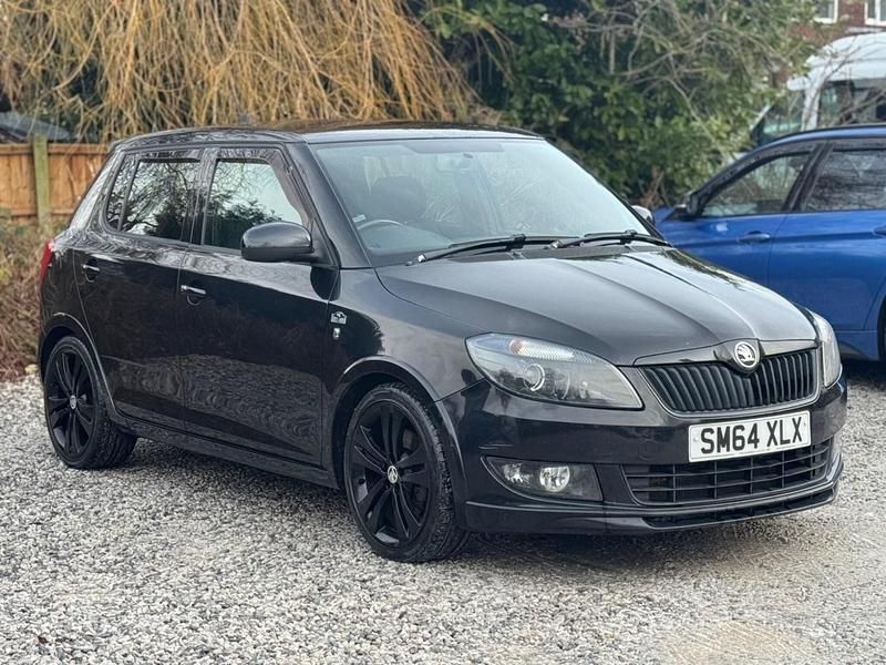 Used Skoda Fabia 105 HP (77 kW) 2015 Black Hatchback