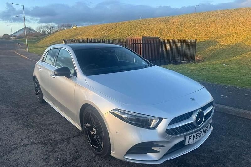 Silver Used 2019 Mercedes A250 AMG Line Premium Plus Hatchback | £16,795 (Fair price) - Image 1/1