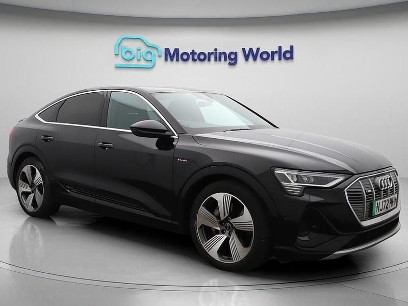 Black Used 2022 Audi e-tron S-Line SUV | £25,900 (Fair price) - Image 1/4