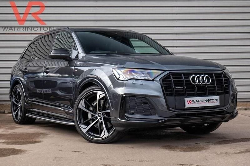 Used Audi Q7 Black Edition 286 HP (210 kW) 2021 Grey SUV