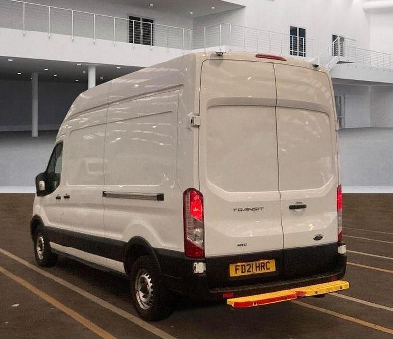 Used Ford Transit 170 HP (125 kW) 2021 White Van