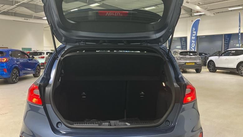 Used Ford Fiesta ST-Line 123 HP (90 kW) 2022 Blue Hatchback