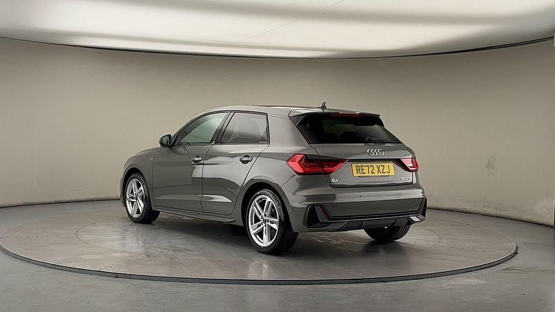 Used Audi A1 Sportback S-Line 150 HP (110 kW) 2022 Chronos gray metallic/chronos gray metallic Hatchback