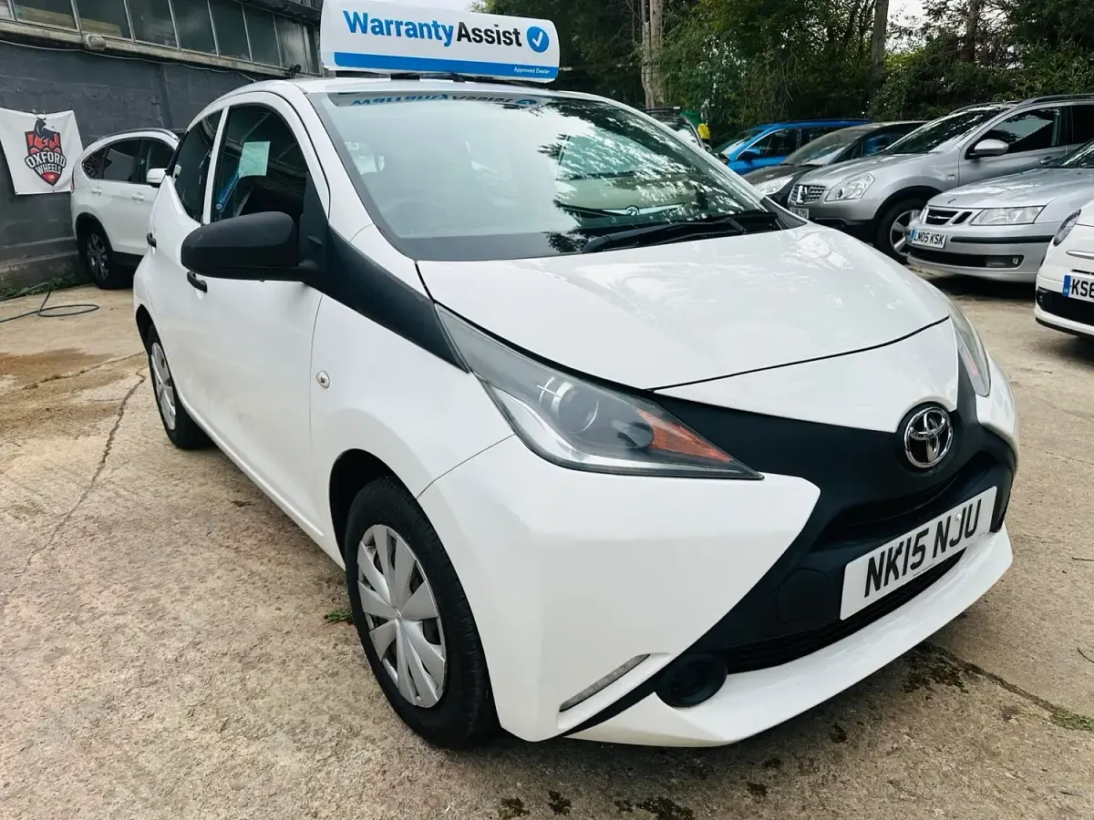 Used Toyota Aygo 2015 White Hatchback