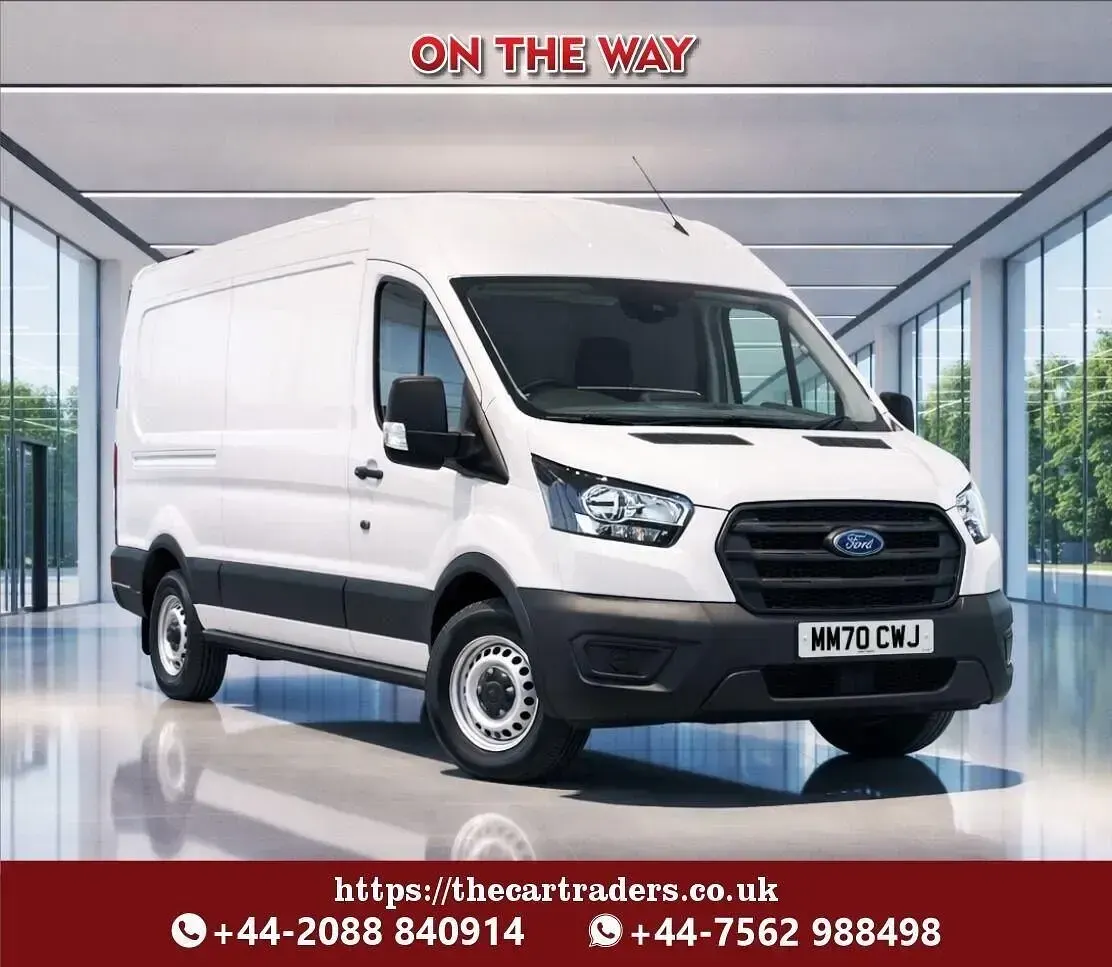 Usado Ford Transit S 130 HP (95 kW) 2021 Branco Van