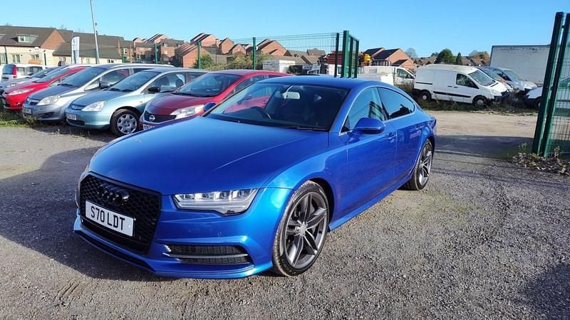 Used Audi S7 2015 Blue Hatchback