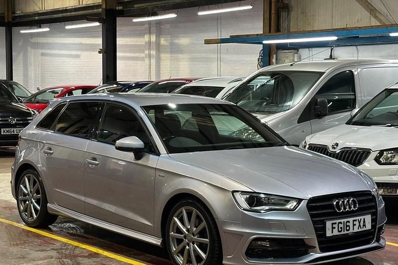 Silver Used 2016 Audi A3 S-Line Hatchback | £9,995 (Good price) - Image 1/1