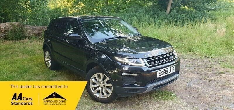 Black Used 2016 Land Rover Range Rover evoque SE Estate | £10,495 (Good price) - Image 1/4