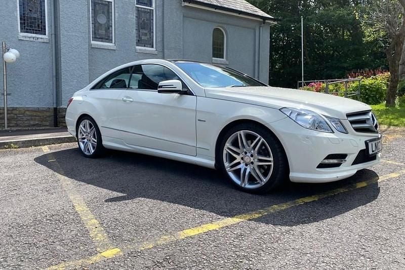 Used Mercedes E350 265 HP (194 kW) 2012 White Coupe