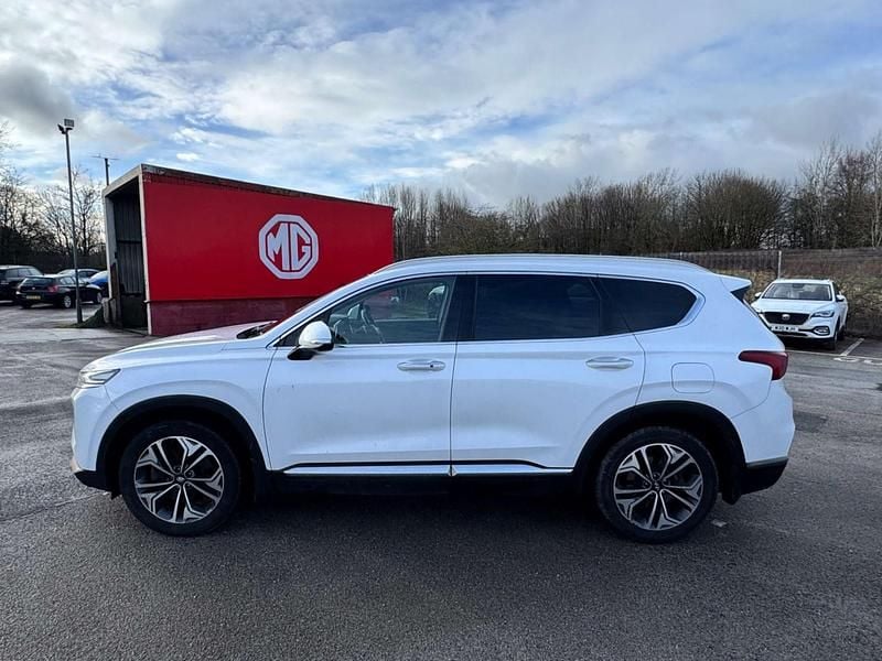 Used Hyundai Santa Fe Premium SE 200 HP (147 kW) 2018 White SUV