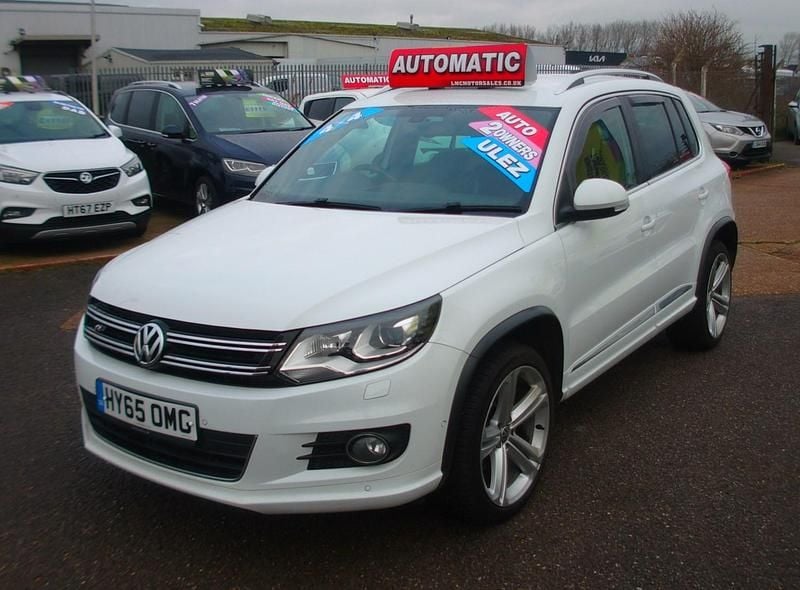 Used VW Tiguan R-line 150 HP (110 kW) 2015 White SUV
