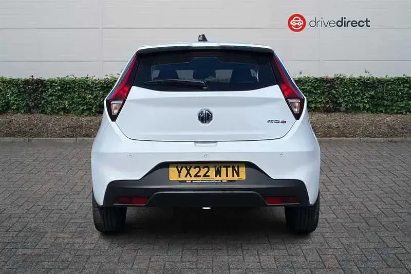 Used MG MG3 Excite 106 HP (77 kW) 2022 White Hatchback