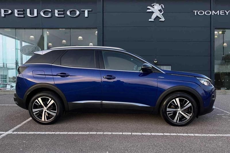 Blue Used 2018 Peugeot 3008 GT-line SUV | £11,995 (Fair price) - Image 1/4