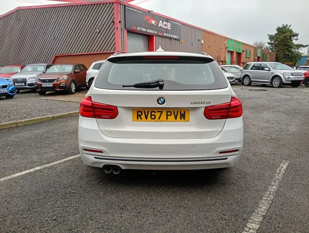 Used BMW 320 Sport Line 2017 White Estate