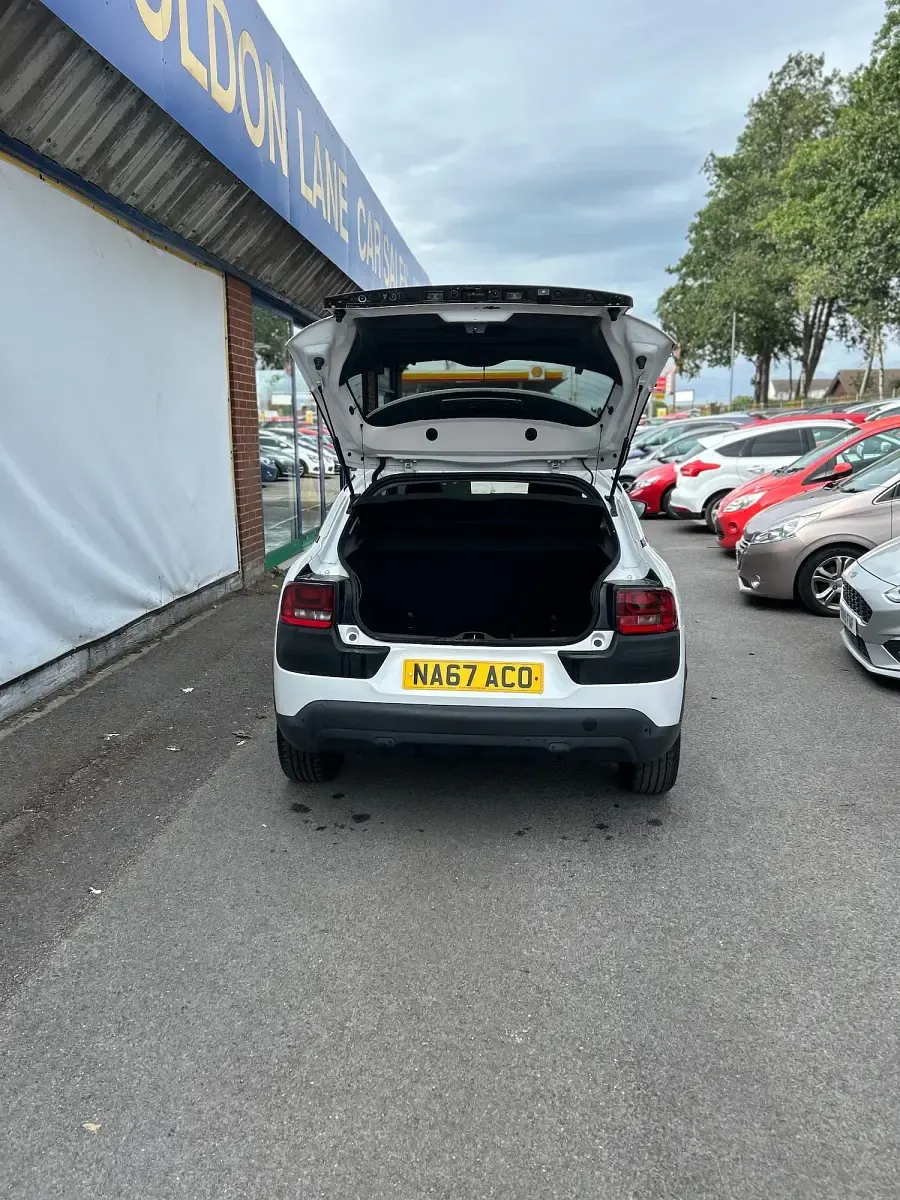 Used Citroën C4 Cactus Flair 82 HP (60 kW) 2017 White Hatchback