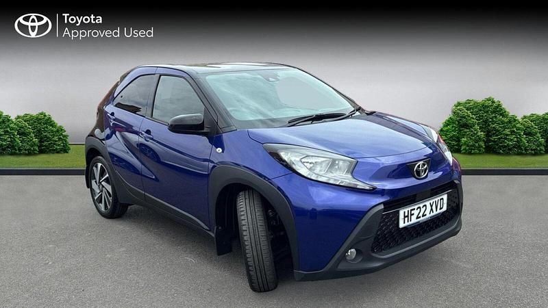 Blue Used 2022 Toyota Aygo Hatchback | £12,475 (Fair price) - Image 1/4