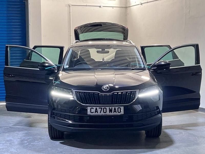 Used Skoda Karoq SE L 150 HP (110 kW) 2020 Black SUV