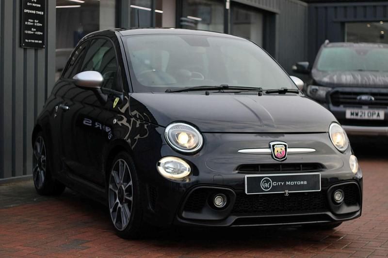 Used Abarth 595 70th Anniversary 165 HP (121 kW) 2018 Black Hatchback