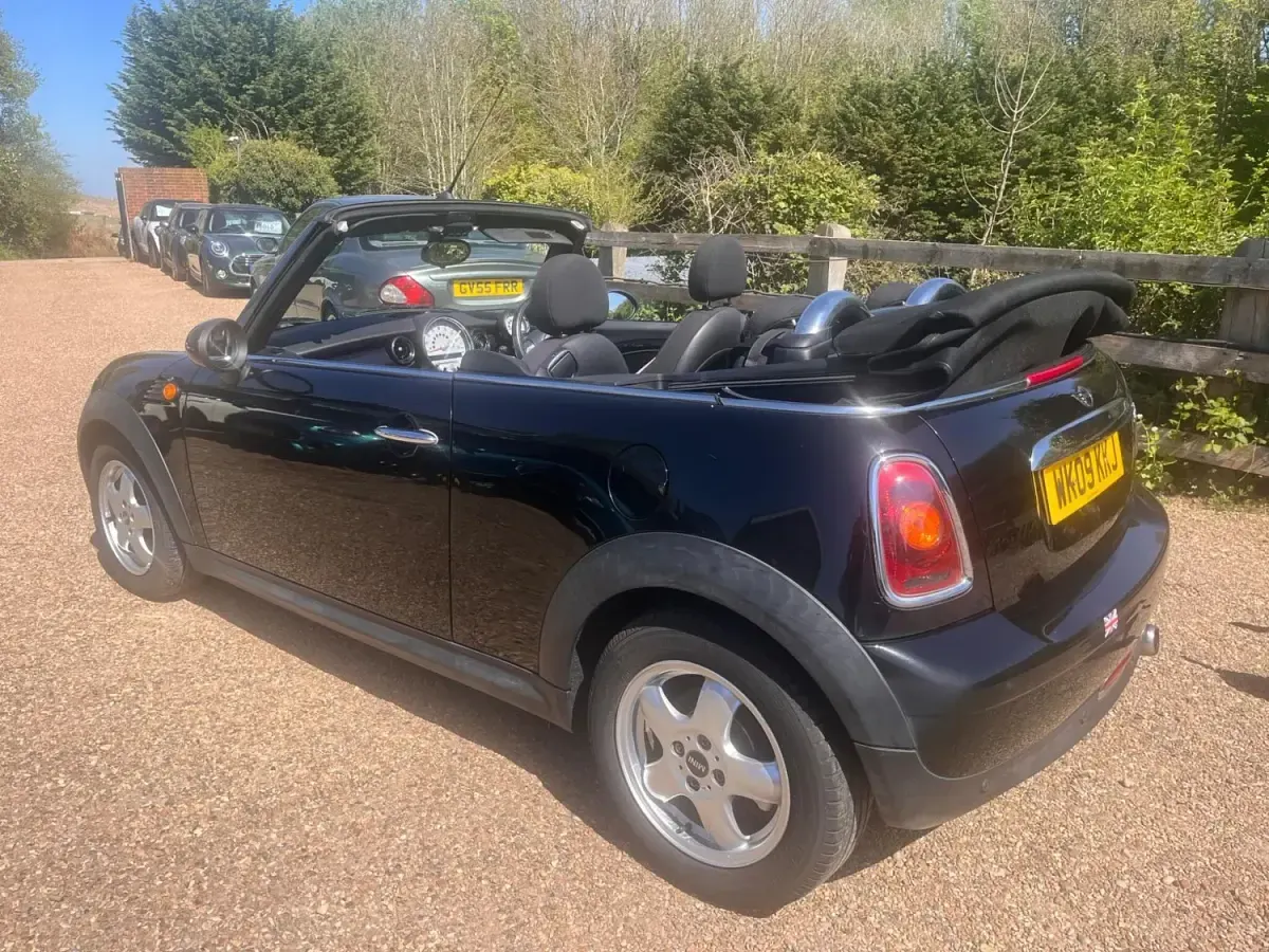 Begagnad Mini Cooper Cabriolet 2009 Svart Cab