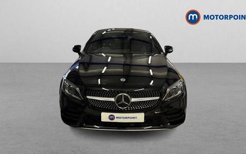 Used Mercedes C300 AMG line 265 HP (194 kW) 2022 Black Coupe