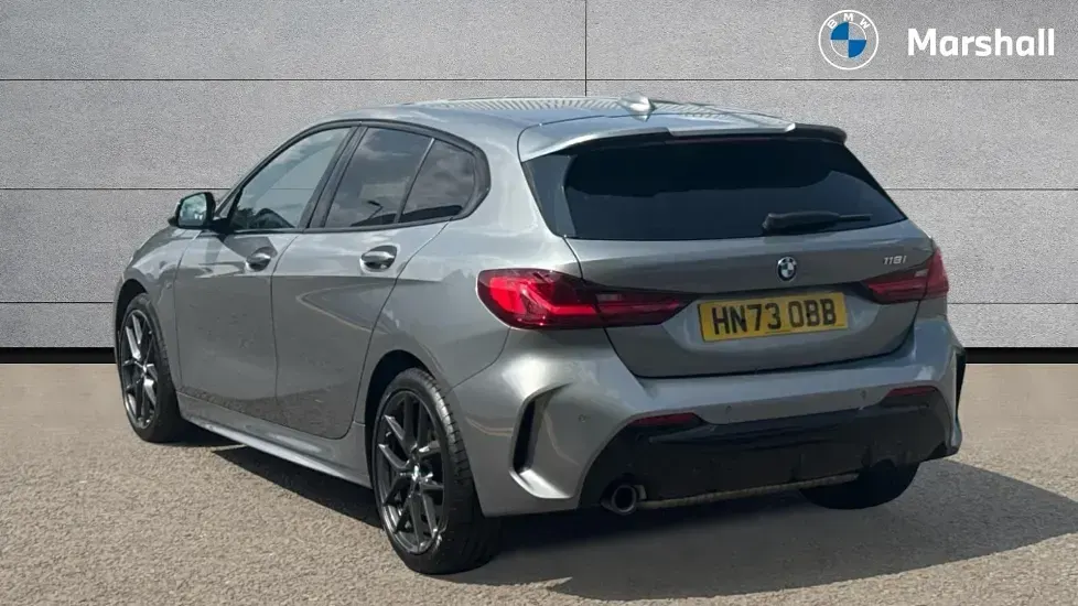 Used BMW 118 M Sport 136 HP (100 kW) 2023 Skyscraper grey metallic