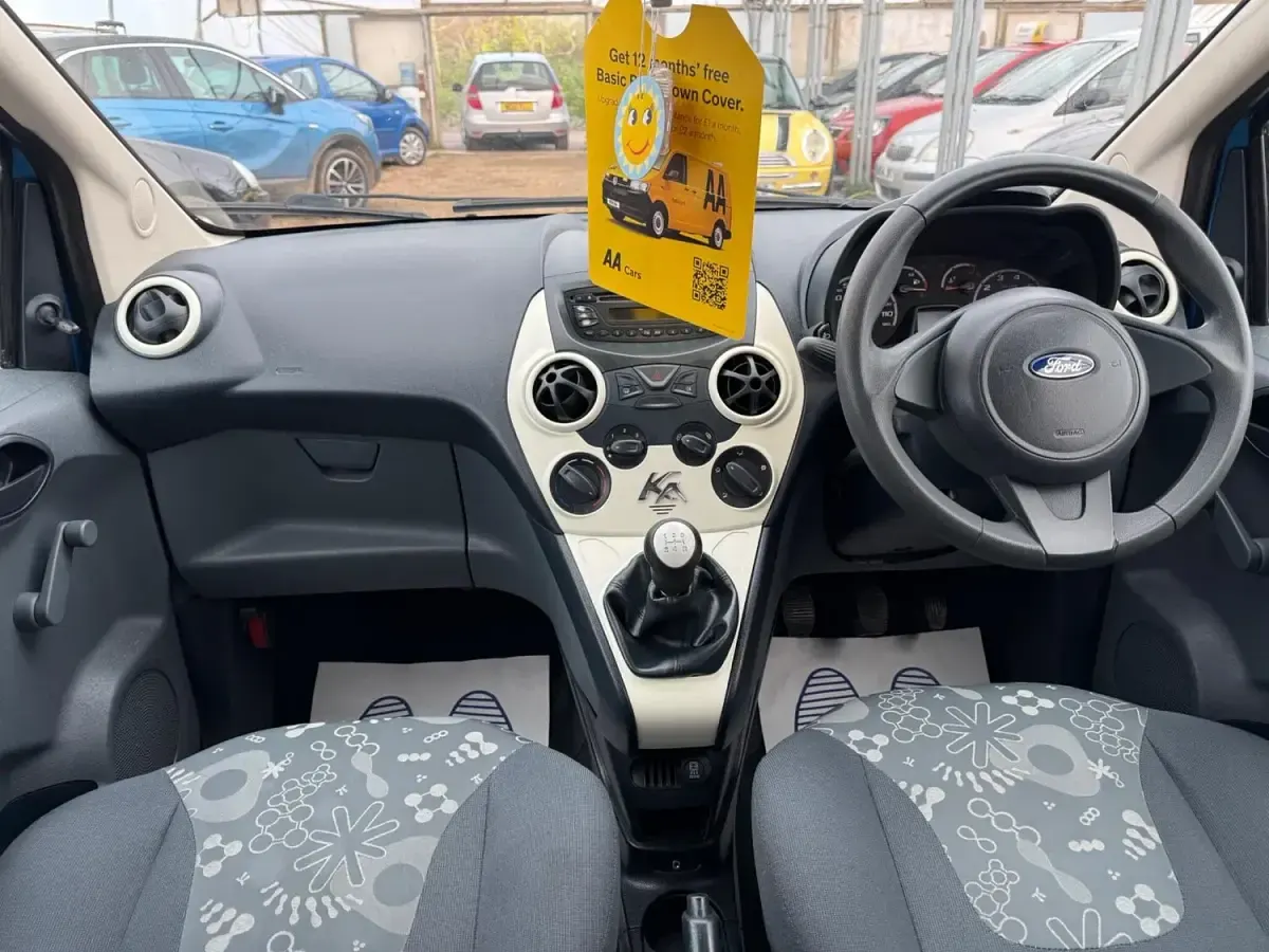 Used Ford Ka Studio 69 HP (50 kW) 2009 Blue Hatchback