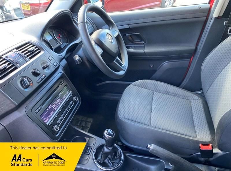 Used Skoda Fabia SE 2014 Red Hatchback