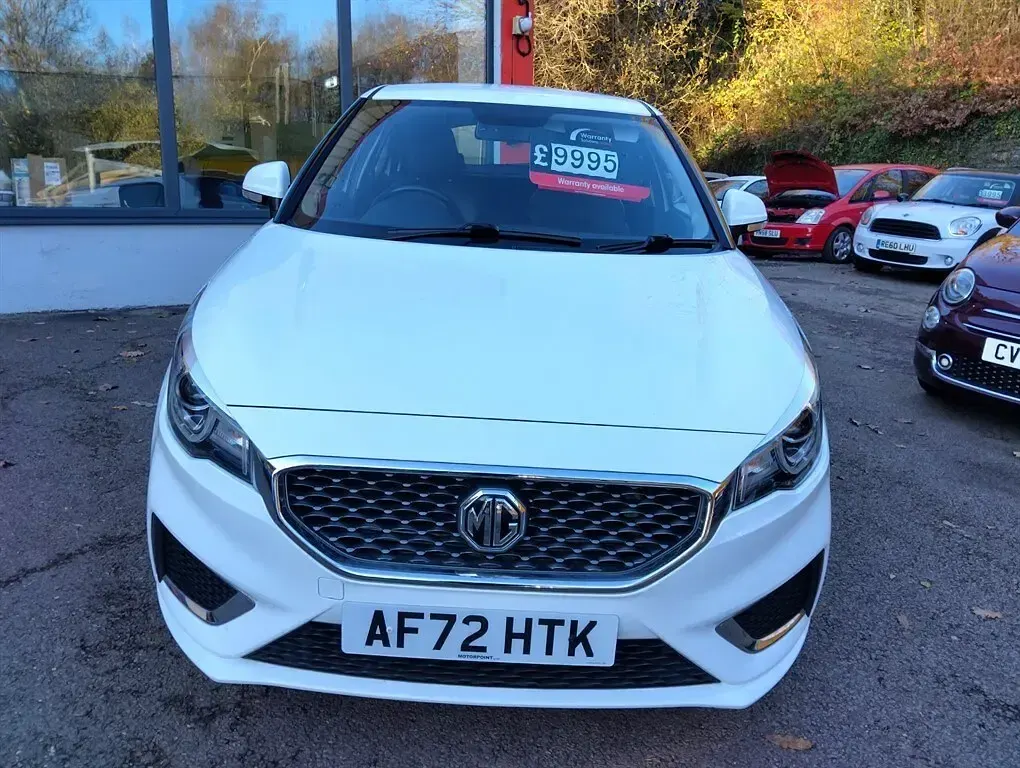 Used MG MG3 Exclusive 106 HP (77 kW) 2022 White Hatchback