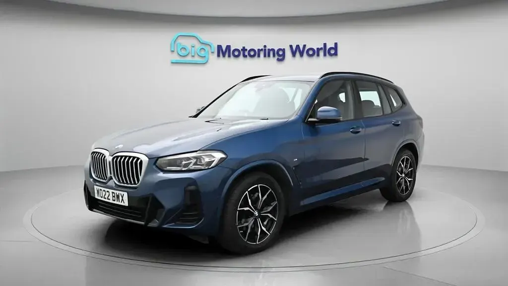 Used BMW X3 M Sport 292 HP (214 kW) 2022 Blue SUV