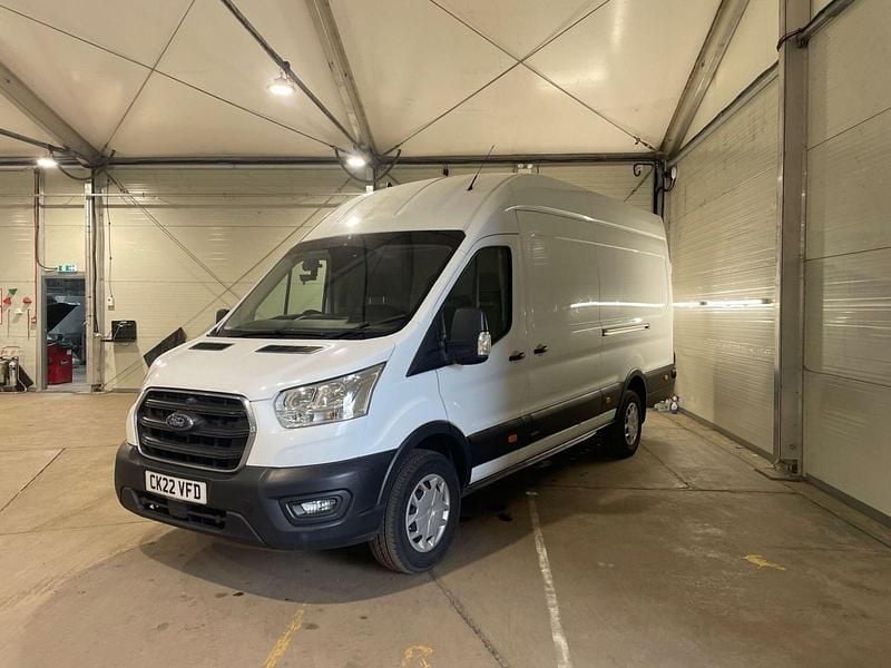 Used Ford Transit Trend 130 HP (95 kW) 2022 White Van