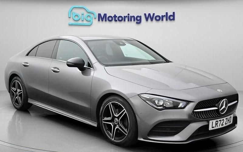 Used Mercedes CLA180 AMG line 136 HP (100 kW) 2022 Grey Sedan