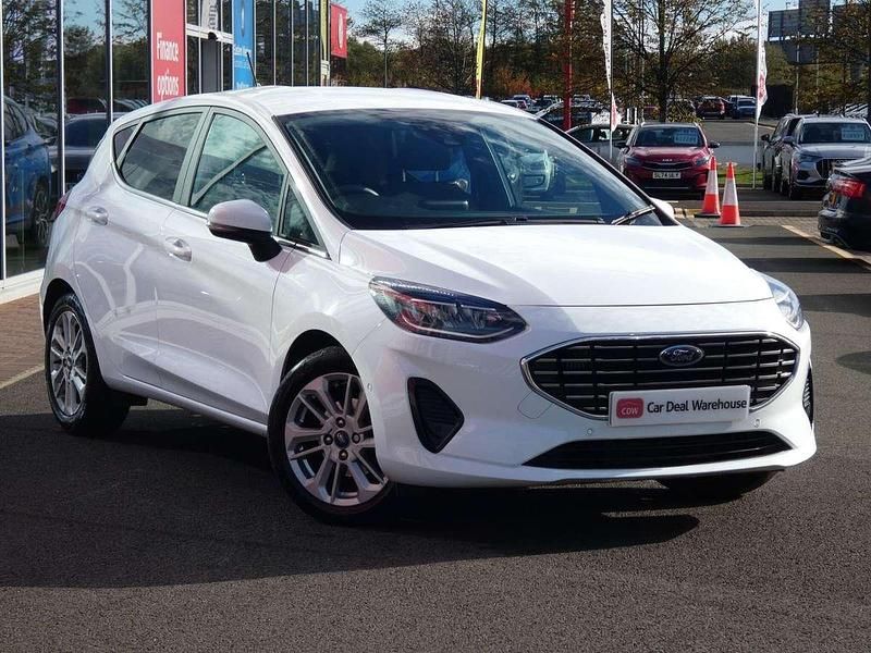 White Used 2023 Ford Fiesta Titanium Hatchback | £15,399 (Good price) - Image 1/4