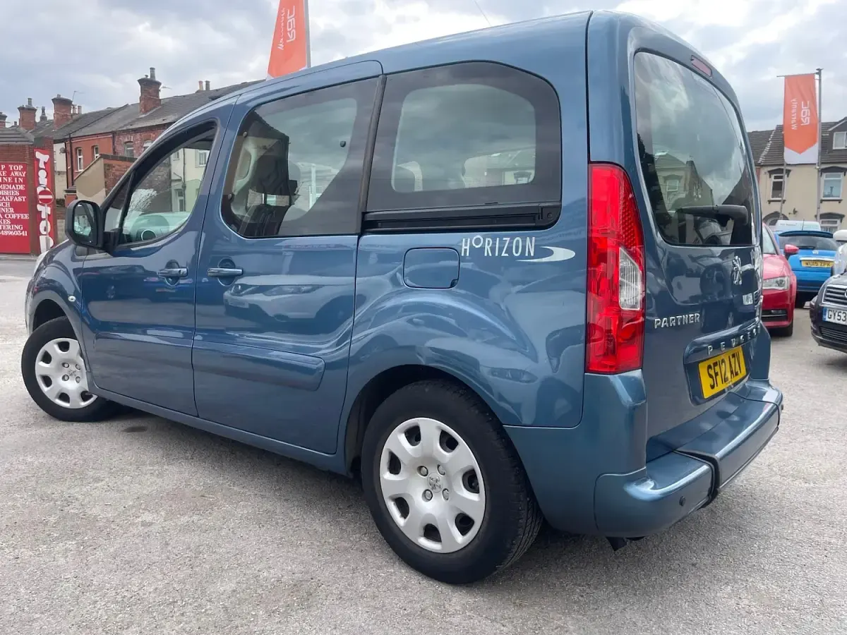 Used Peugeot Partner Tepee S 2012 Blue MPV