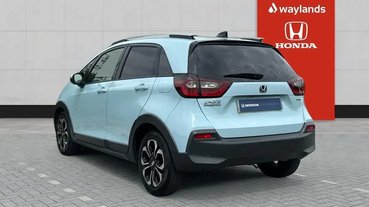 Used Honda Jazz Hybrid 109 HP (80 kW) 2021 Blue Hatchback