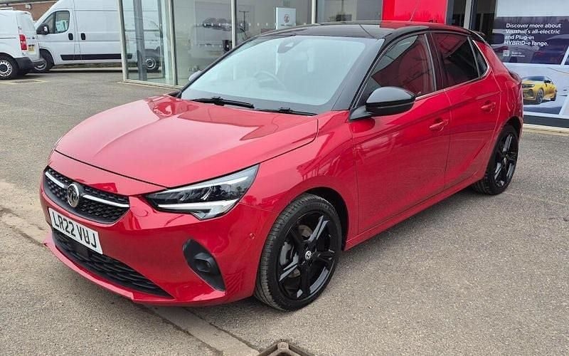 Used Vauxhall Corsa Edition 101 HP (74 kW) 2022 Red Hatchback